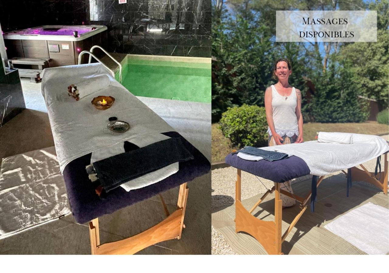 Villa 2Pers Lorgues Piscine, Spa, Hammam Buitenkant foto